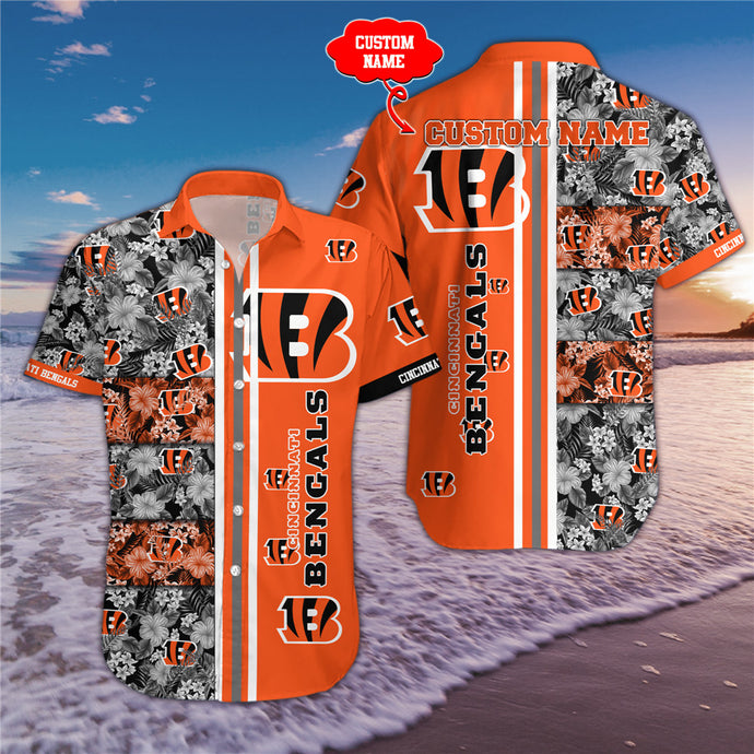 Cincinnati Bengals Floral Summer Shirt