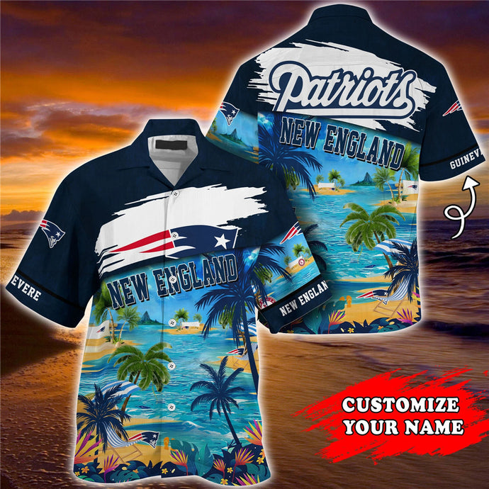 New England Patriots Cool Hawaiian Shirt