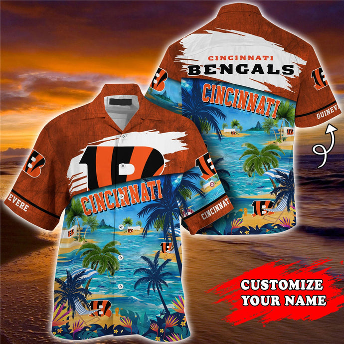 Cincinnati Bengals Cool Hawaiian Shirt