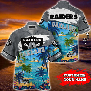 Las Vegas Raiders Cool Hawaiian Shirt