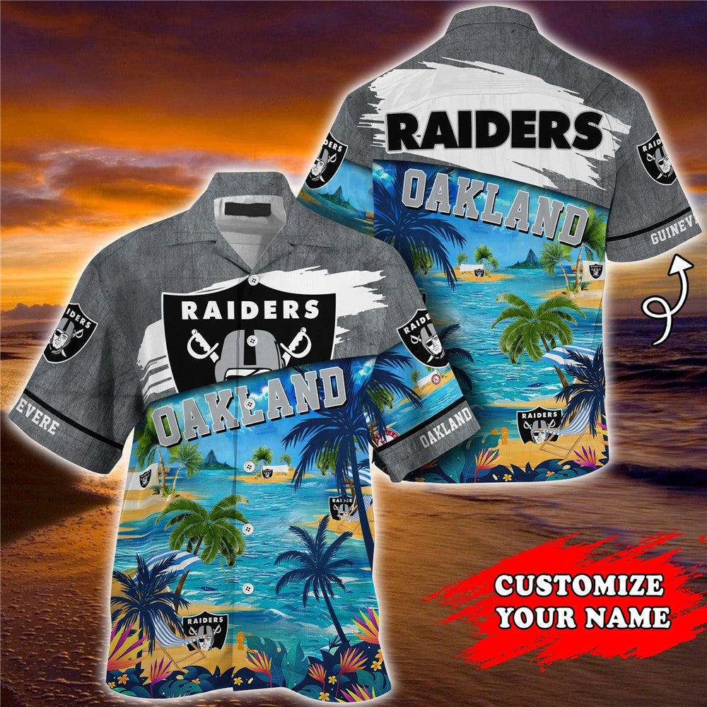 Las Vegas Raiders Cool Hawaiian Shirt