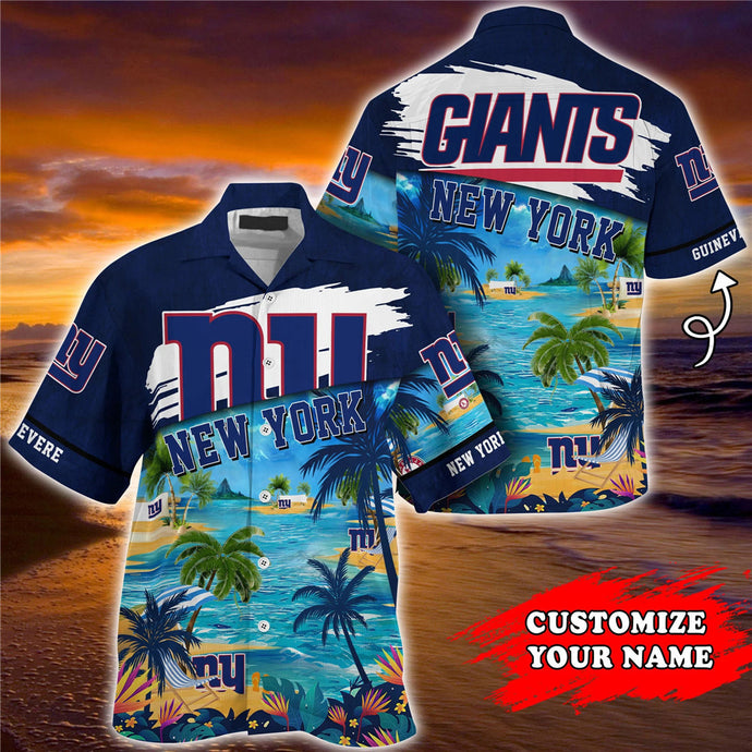 New York Giants Cool Hawaiian Shirt