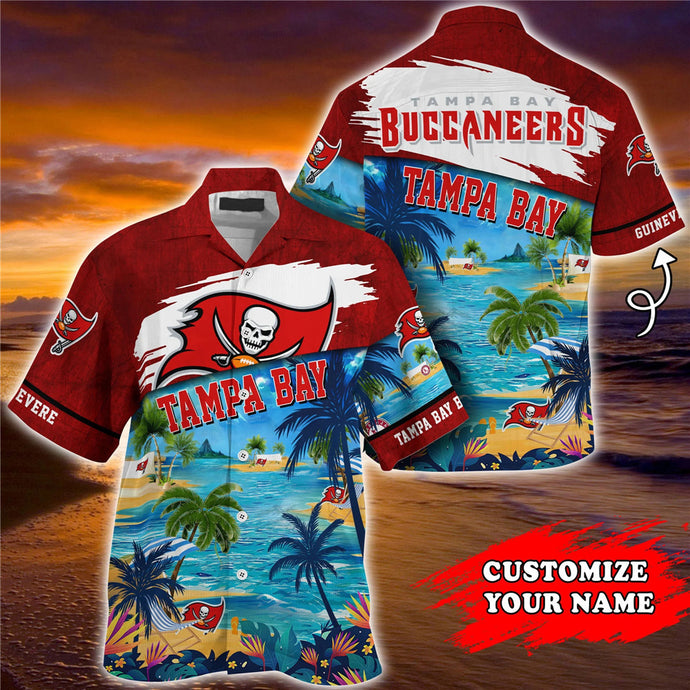 Tampa Bay Buccaneers Cool Hawaiian Shirt