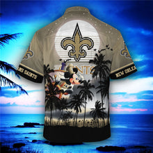 Load image into Gallery viewer, New Orleans Saints Starry Night Hawaiian Shirt