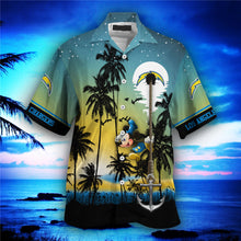 Load image into Gallery viewer, Los Angeles Chargers Starry Night Shirt