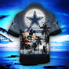 Load image into Gallery viewer, Dallas Cowboys Starry Night Hawaiian Shirt