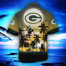 Load image into Gallery viewer, Green Bay Packers Starry Night Hawaiian Shirt