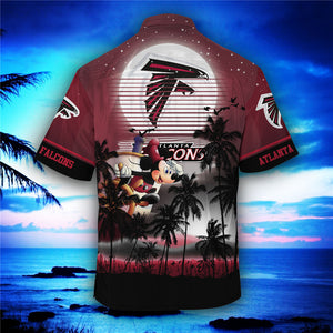 Atlanta Falcons Starry Night Hawaiian Shirt