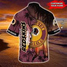 Load image into Gallery viewer, Washington Commanders Hawaiian 3D Shirt