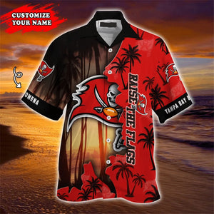 Tampa Bay Buccaneers Hawaiian 3D Shirt