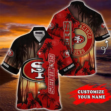 Load image into Gallery viewer, San Francisco 49ers Hawaiian 3D Shirt