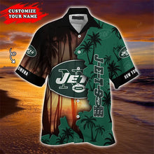 Load image into Gallery viewer, New York Jets Hawaiian 3D Shirt