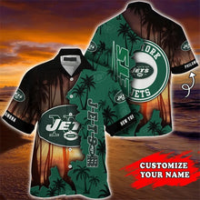Load image into Gallery viewer, New York Jets Hawaiian 3D Shirt