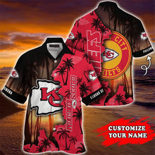 Load image into Gallery viewer, Kansas City Chiefs Hawaiian 3D Shirt