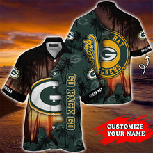 Load image into Gallery viewer, Green Bay Packers Hawaiian 3D Shirt