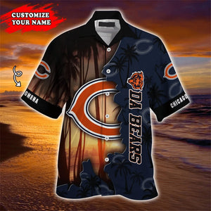 Chicago Bears Hawaiian 3D Shirt