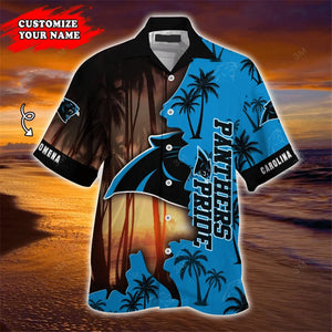 Carolina Panthers Hawaiian 3D Shirt