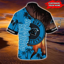 Load image into Gallery viewer, Carolina Panthers Hawaiian 3D Shirt