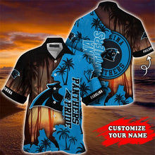 Load image into Gallery viewer, Carolina Panthers Hawaiian 3D Shirt