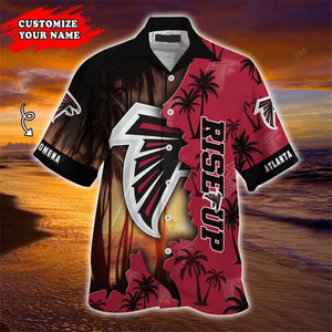 Atlanta Falcons Hawaiian 3D Shirt