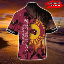Load image into Gallery viewer, Arizona Cardinals Hawaiian 3D Shirt