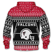 Load image into Gallery viewer, Atlanta Falcons 3d Hoodie Christmas Edition