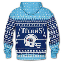 Load image into Gallery viewer, Tennessee Titans 3d Hoodie Christmas Edition