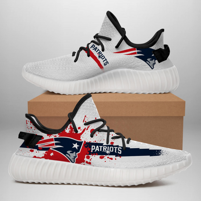 New England Patriots Casual Yeezy Shoes