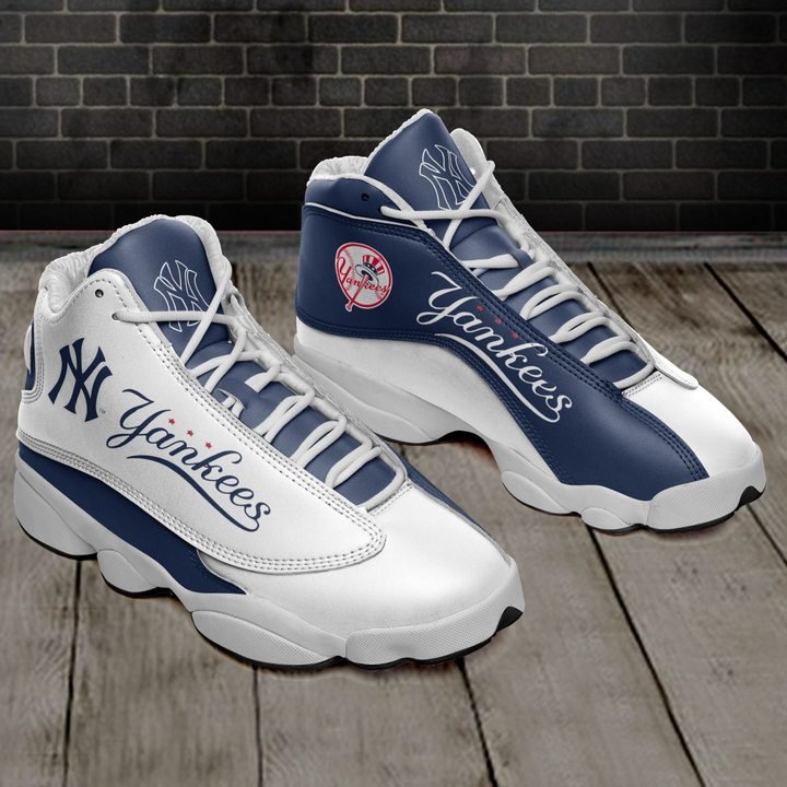 New York Yankees Casual Air Jordon Sneaker Shoes