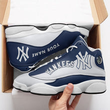 Load image into Gallery viewer, New York Yankees Ultra Cool Air Jordon Sneaker Shoes