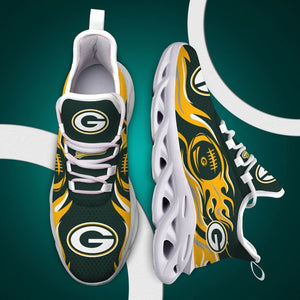 Green Bay Packers Casual 3D Air Max Running Shoes