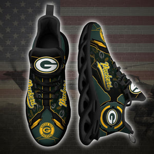 Green Bay Packers Casual 3D Air Max Running Shoes