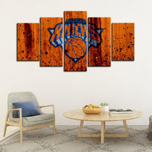 Load image into Gallery viewer, New York Knicks Rough Look Canvas