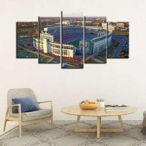 Ohio State Buckeyes Stadium Canvas 1