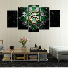 Load image into Gallery viewer, Michigan State Spartans Football Aluminate Canvas