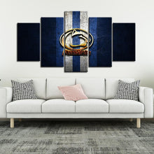 Load image into Gallery viewer, Penn State Nittany Lions Football Metal Canvas