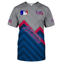 Load image into Gallery viewer, Atlanta Braves 3D T-Shirt