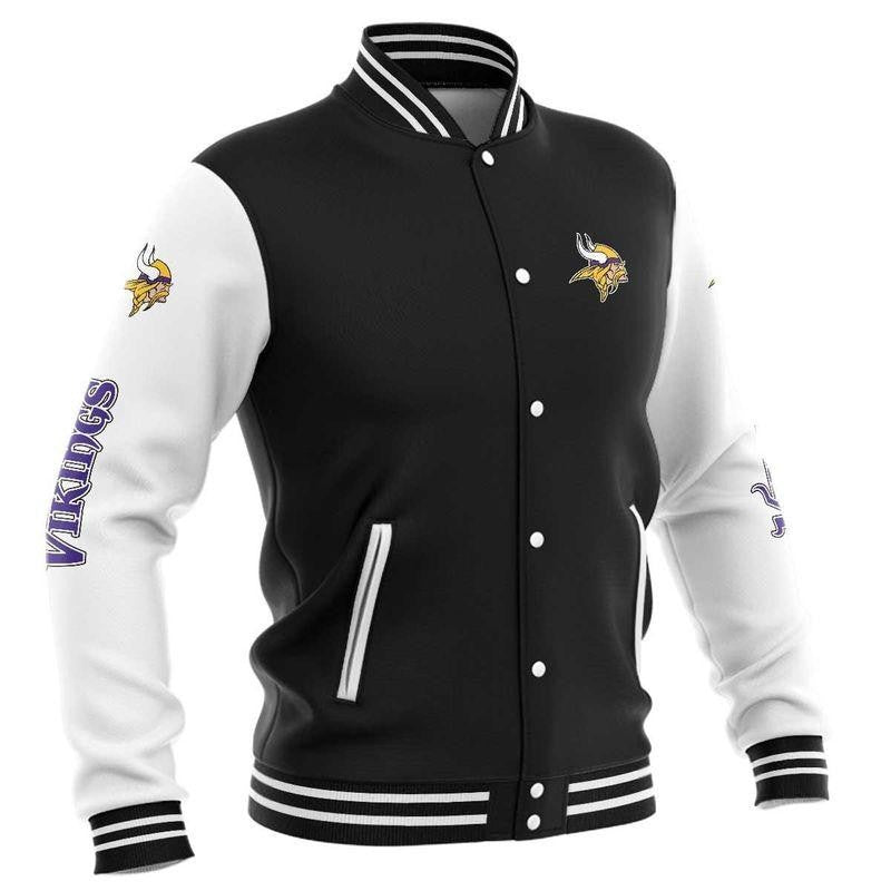 Minnesota Vikings Casual Letterman Jacket