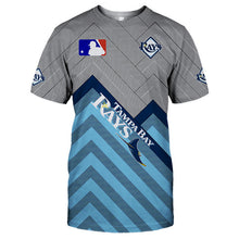 Load image into Gallery viewer, Tampa Bay Rays 3D T-Shirt