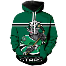 Load image into Gallery viewer, Dallas Stars 3D Hoodie