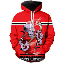 Load image into Gallery viewer, Detroit Red Wings 3D Hoodie