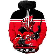 Load image into Gallery viewer, New Jersey Devils 3D Hoodie