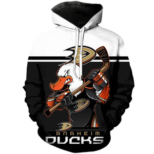 Anaheim Ducks 3D Hoodie