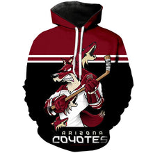 Load image into Gallery viewer, Arizona Coyotes 3D Hoodie