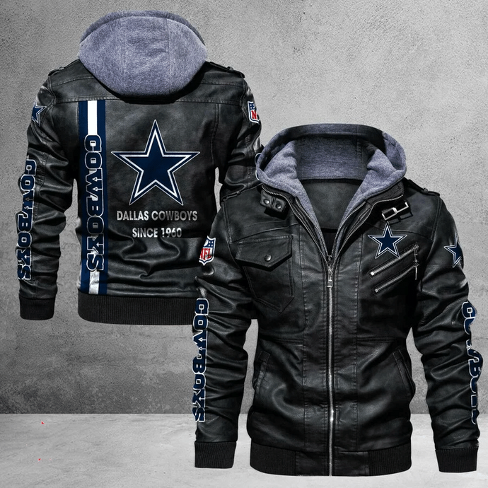Dallas Cowboys Casual Leather Jacket