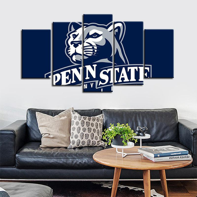 Penn State Nittany Lions Football Iconic Canvas