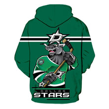 Load image into Gallery viewer, Dallas Stars 3D Hoodie