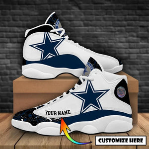 Dallas Cowboys Casual Air Jordon Shoes