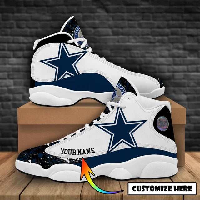 Dallas Cowboys Casual Air Jordon Shoes
