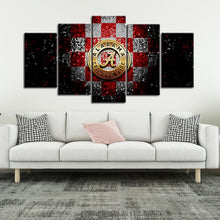 Load image into Gallery viewer, Alabama Crimson Tide Football Aluminate 5 Pieces Painting Canvas